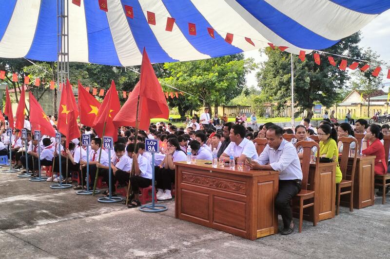 HÌNH ẢNH LỄ KHAI GIẢNG NĂM HỌC MỚI 2025-2026 TẠI CÁC TRƯỞNG TRÊN ĐỊA BÀN XÃ VĨNH QUANG